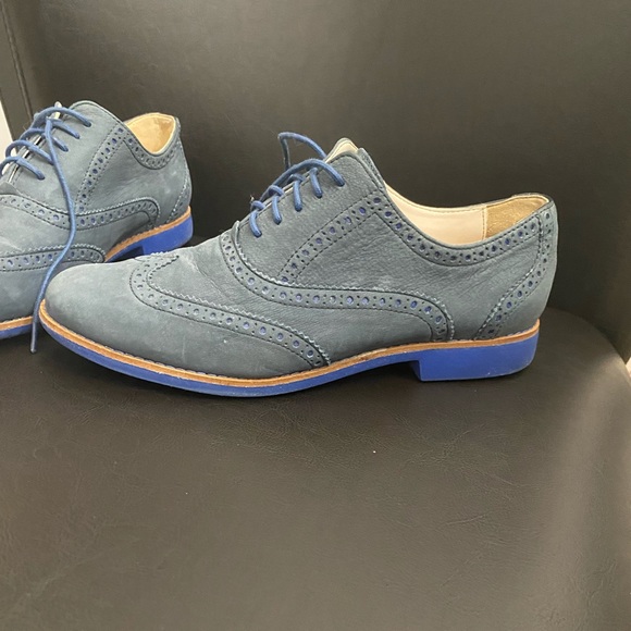 Cole Haan Blue Loafers Size 7 - Picture 2 of 5